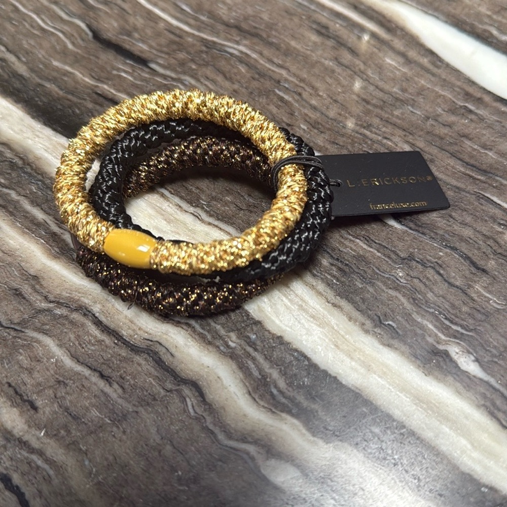 L.Erickson Grab & Go Pony Elastics Hair Ties